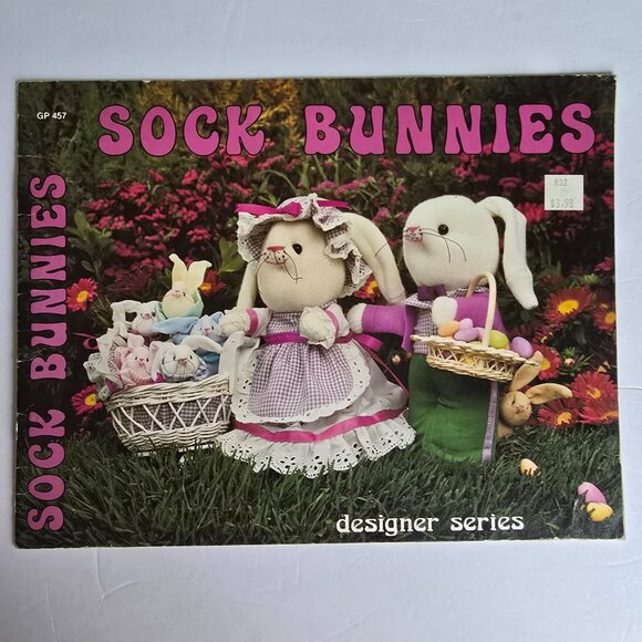 Sock Bunnies Designer Series Craft Pattern Booklet By Quick Publications - Picture 14 of 16